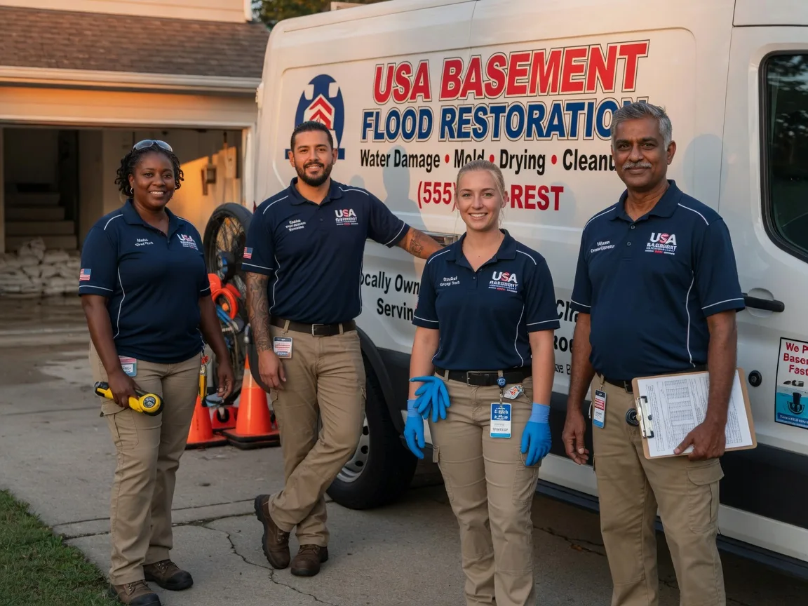 Basement Flood Cleanup company in Gary, TX